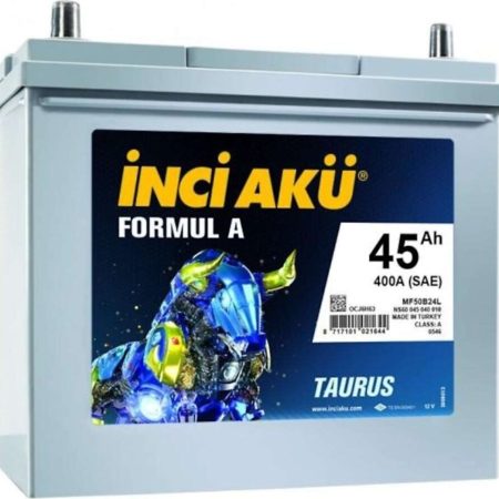 İnci Akü 12V 45Ah Formul A Taurus Sağ (+)