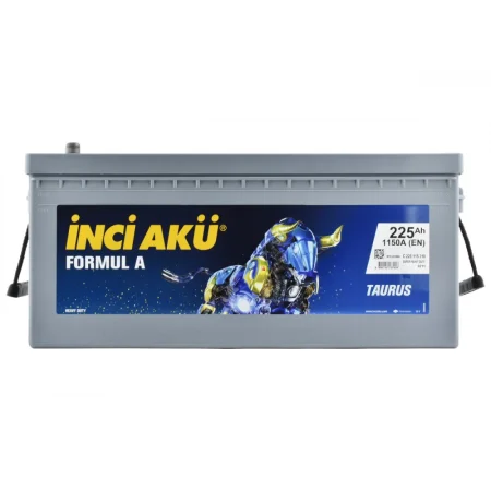 İnci Akü 12V 225Ah Supr A Sentor Süper Ağır Vasıta