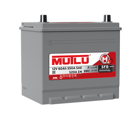 Mutlu Akü 12V 60Ah 540A SFB Seri 2