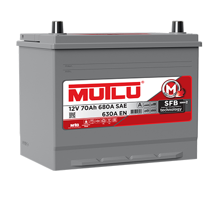 Mutlu Akü 12V 70Ah 680A EFB Start-Stop