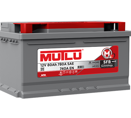 Mutlu Akü 12V 80Ah 800A AGM Start-Stop