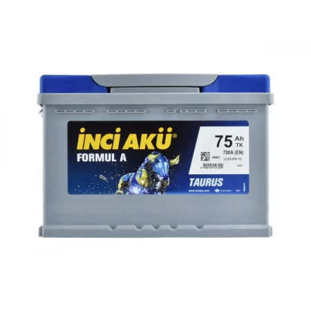 İnci Akü 12V 75Ah Maxim A Gorilla Sağ (+)